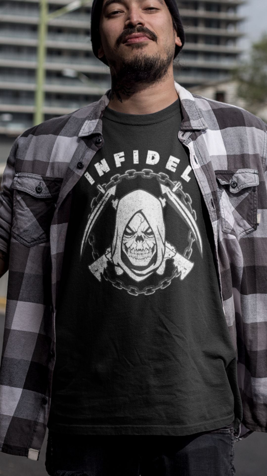 Infidel 2A Reaper Black T-Shirt Infidel Collective