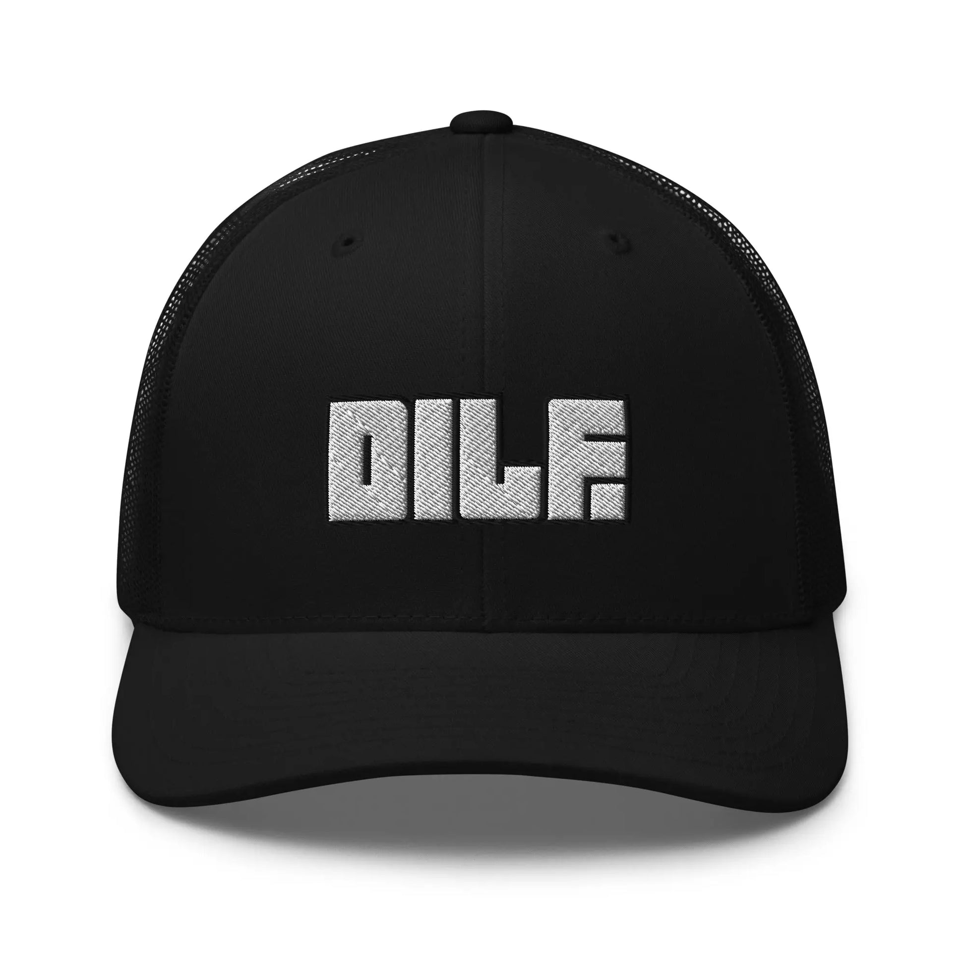 Hats Black Snapback Custom Trucker Hats DILF Block Cap – NSFW 2A for Men & Women Infidel Collective