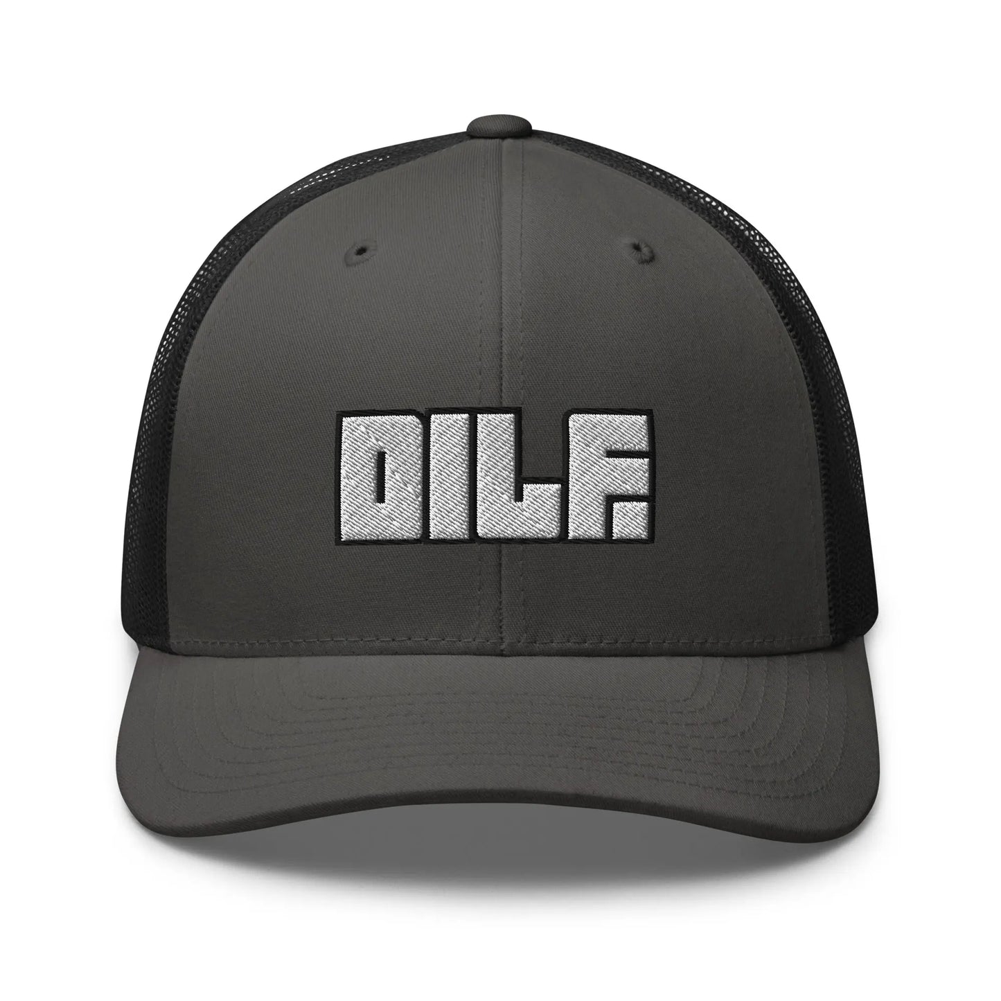 Hats Charcoal-Black Snapback Custom Trucker Hats DILF Block Cap – NSFW 2A for Men & Women Infidel Collective