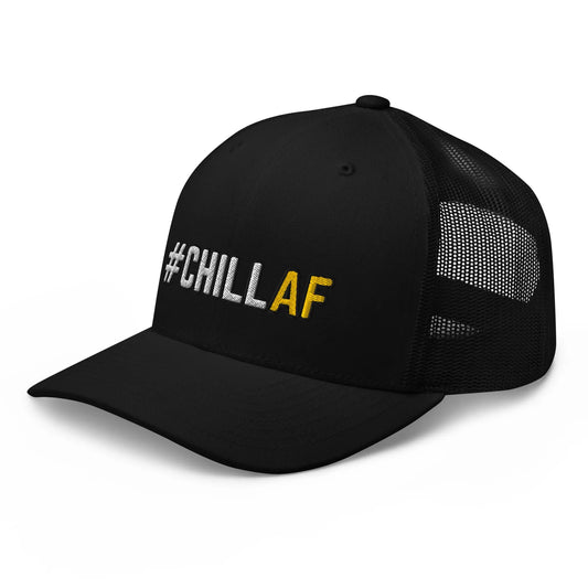 Hats Snapback Custom Trucker Hats Cool #CHILLAF Funny Laid-Back Cap for Men & Women Infidel Collective