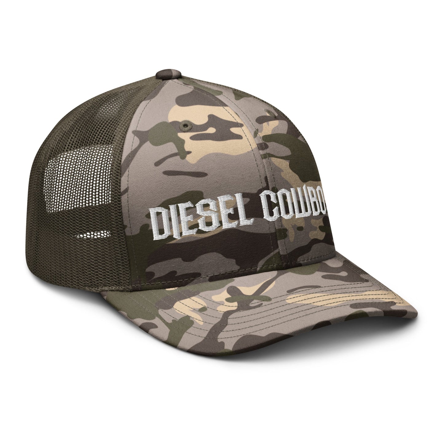 Hats Snapback Custom Trucker Hat – Diesel Cowboy Camo Hat for Men & Women Infidel Collective