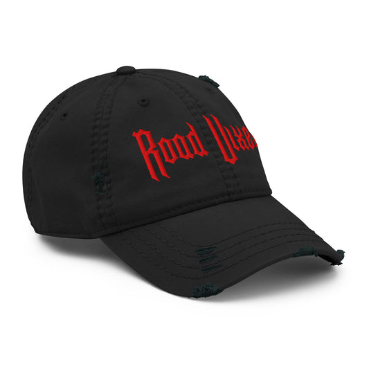 Road Vixen Distressed Dad Hat - Red Stitch Infidel Collective