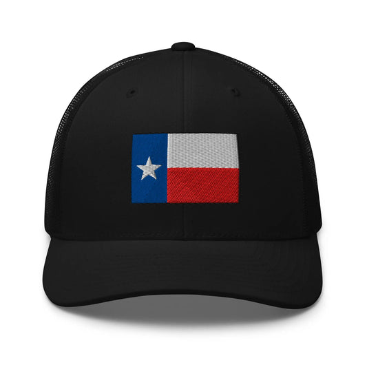Hats Black Snapback Custom Trucker Hats Texas Flag Lone Star Cap for Men & Women Infidel Collective