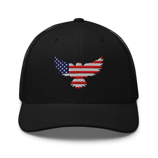 Snapback Custom Trucker Hats Best Patriotic Old Glory Eagle Cool 4th of July Cap  Infidel Collective
