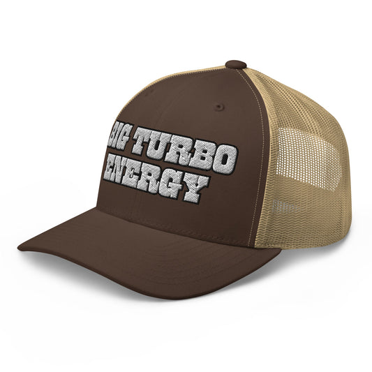 Hats Snapback Custom Trucker Hat to Wear Loud – Big Turbo Energy Diesel Cap Infidel Collective