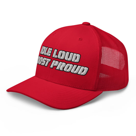 Hats Snapback Custom Trucker Hat to Wear Proud – Idle Loud Boost Proud Mens Diesel Hats Infidel Collective