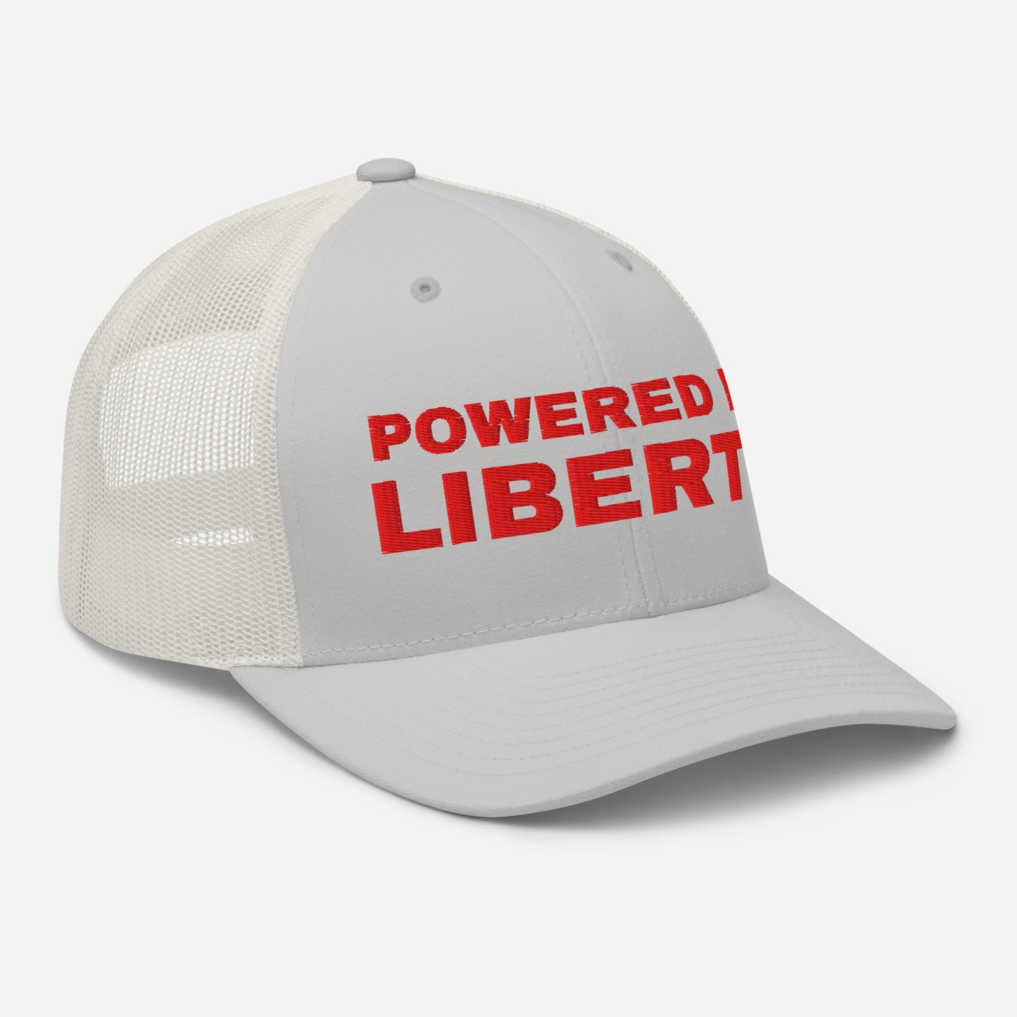 Snapback Custom Trucker Hats Powered by Liberty Cap in Red Stitching Infidel Collective