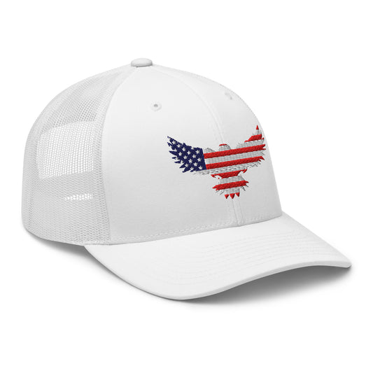 Snapback Custom Trucker Hats Best Patriotic Old Glory Eagle Cool 4th of July Cap  Infidel Collective