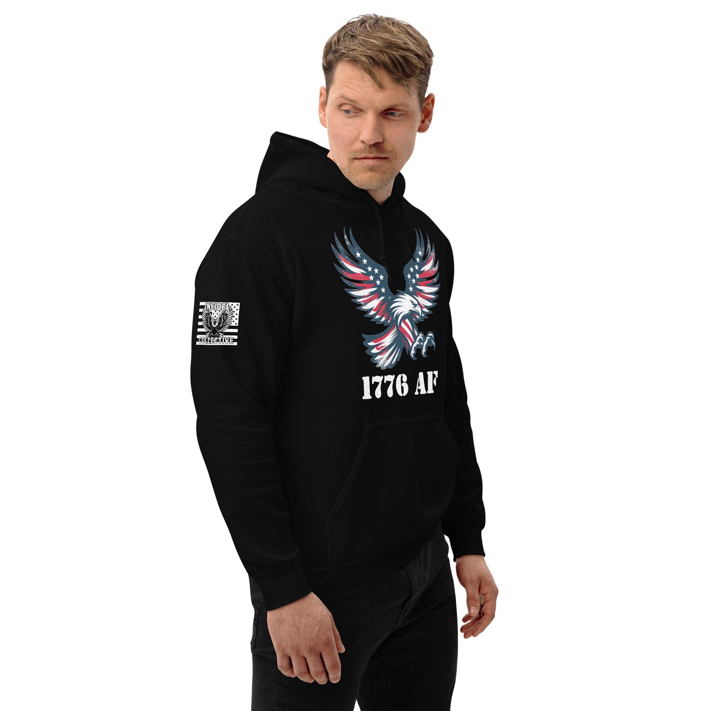 1776 AF Hoodie | American Freedom Patriotic Sweatshirt Infidel Collective