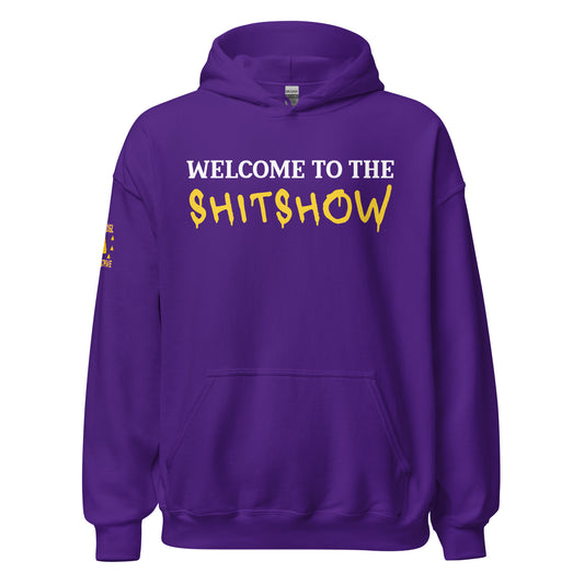 Welcome to the Shitshow Purple Hoodie  Infidel Collective