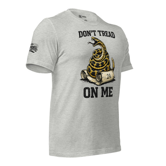 2A Don't Tread Heather Gray T-Shirt Infidel Collective