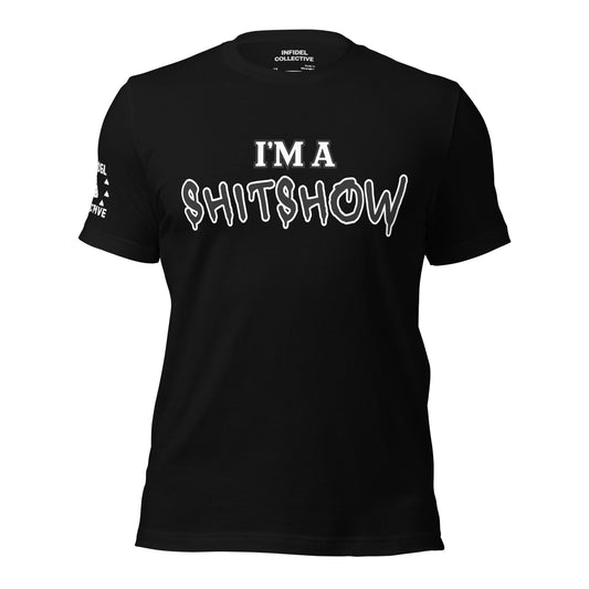 Funny NSFW Shirt – I’m a Shitshow Black Graphic Tee for Men  Infidel Collective