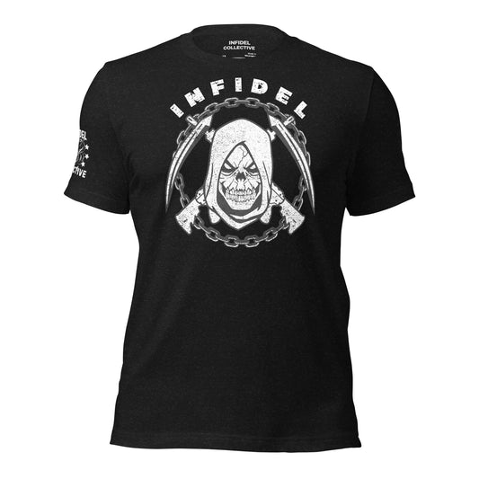 Infidel 2A Reaper Black T-Shirt  Infidel Collective