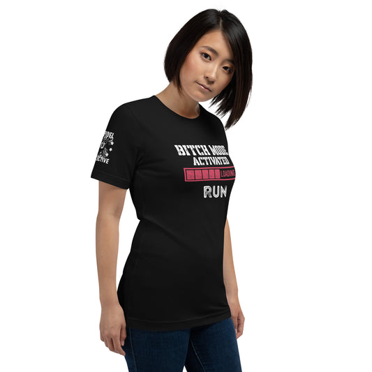 Bitch Mode Activated Black T-Shirt – Funny NSFW Graphic Tee for Women  Infidel Collective