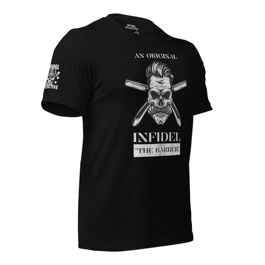The Barber Original Infidel Black T-Shirt  Infidel Collective
