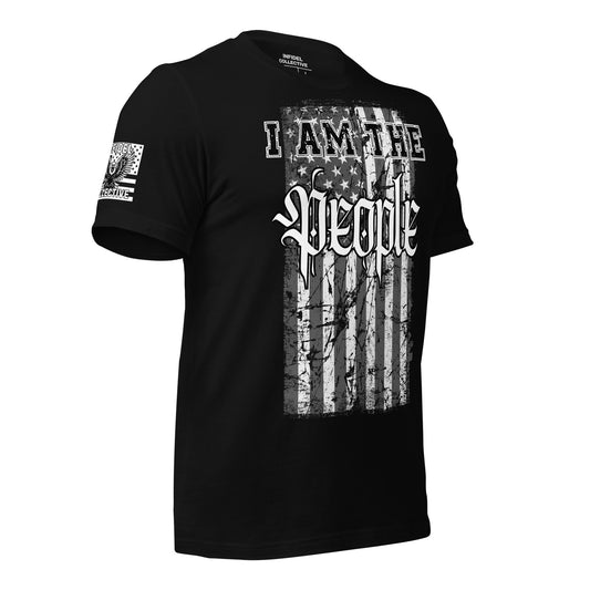 I Am the People Patriotic Flag T-Shirt  Infidel Collective