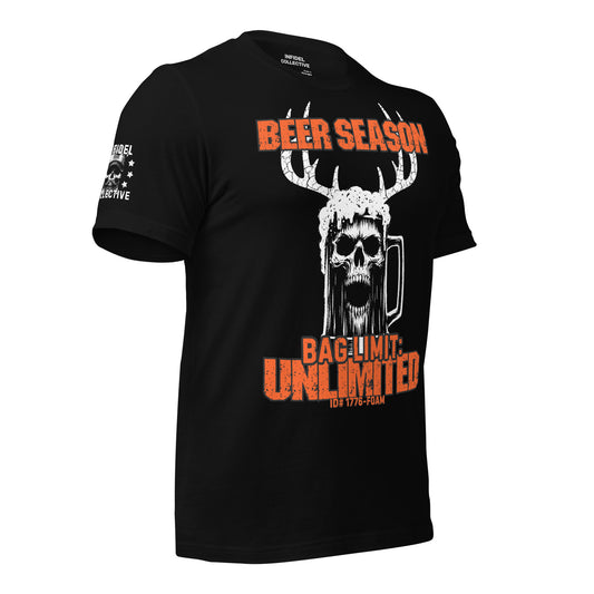 Beer Season – Bag Limit: Unlimited Black Shirt Infidel Collective