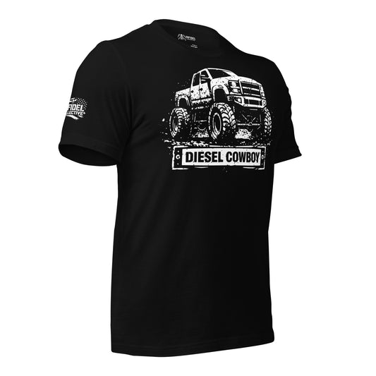 4x4 Diesel Cowboy Black T-Shirt Infidel Collective