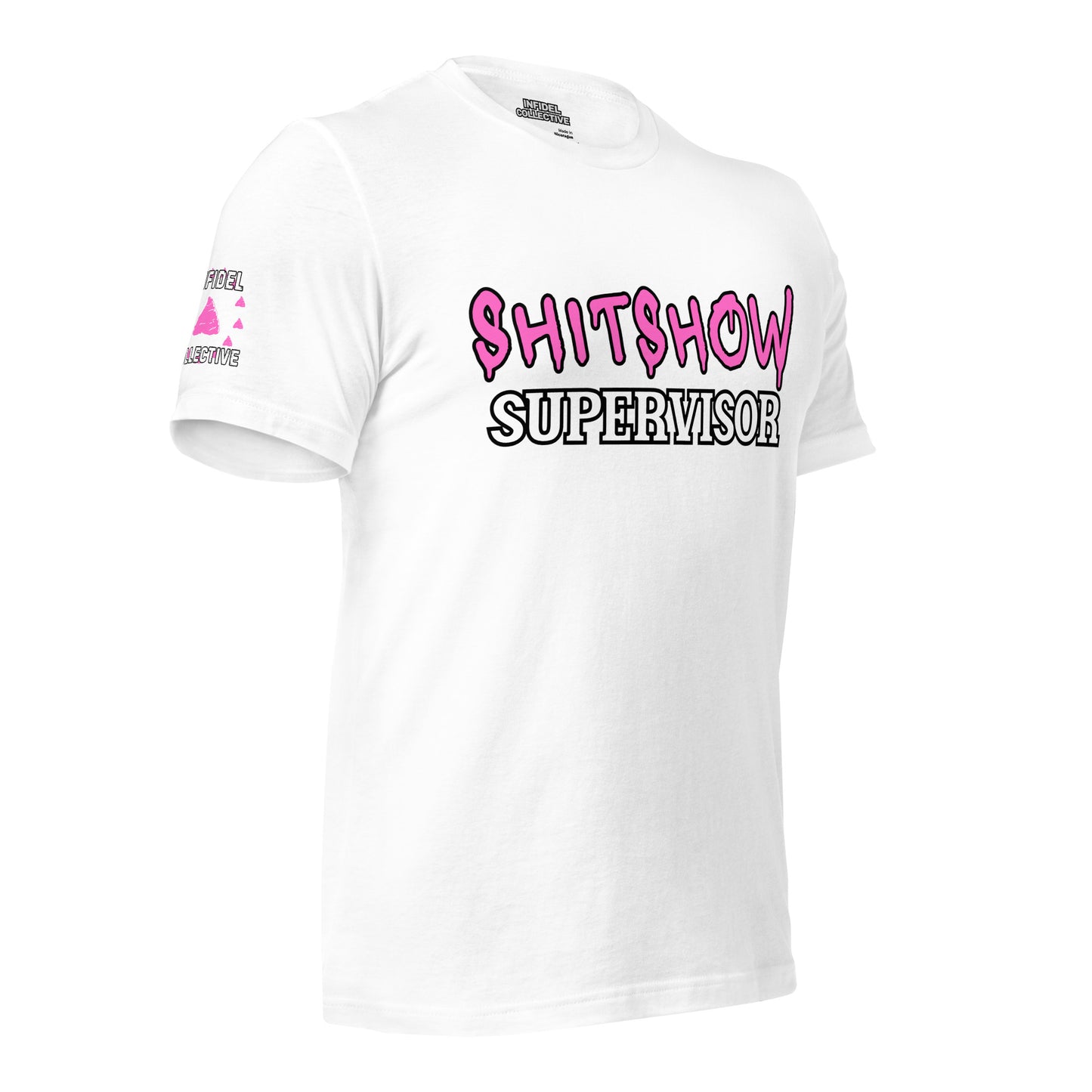 Funny NSFW Shirt – Shitshow Supervisor Graphic Tee for Women Infidel Collective