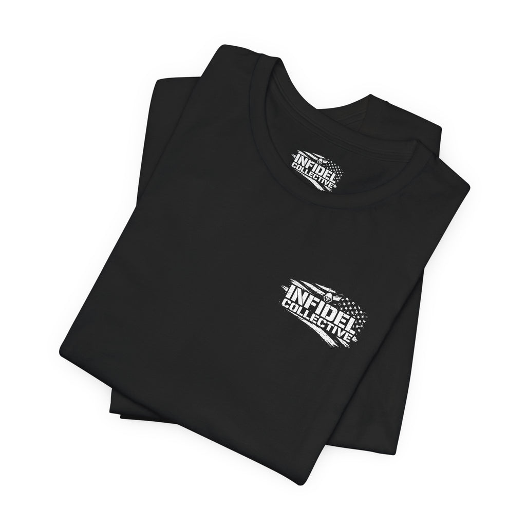 Fear the Infidel Reaper Back Print Tee