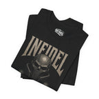 Infidel Not Your Savior Armored Death Mask Tee