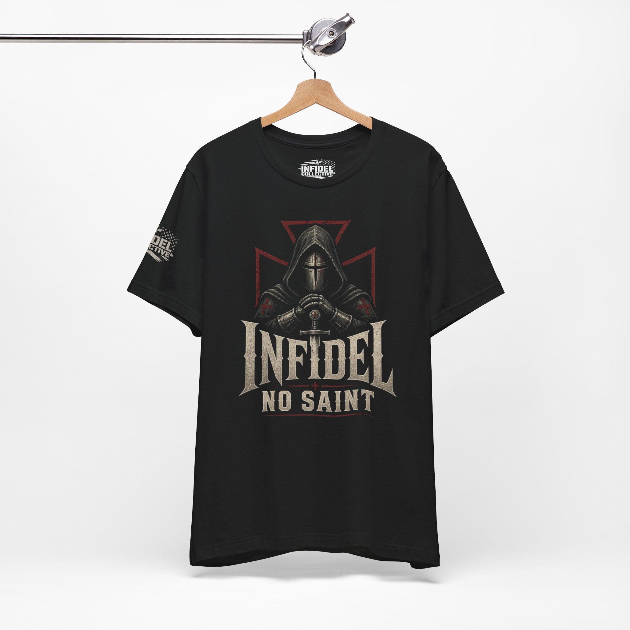 Infidel No Saint Hooded Knight Tee