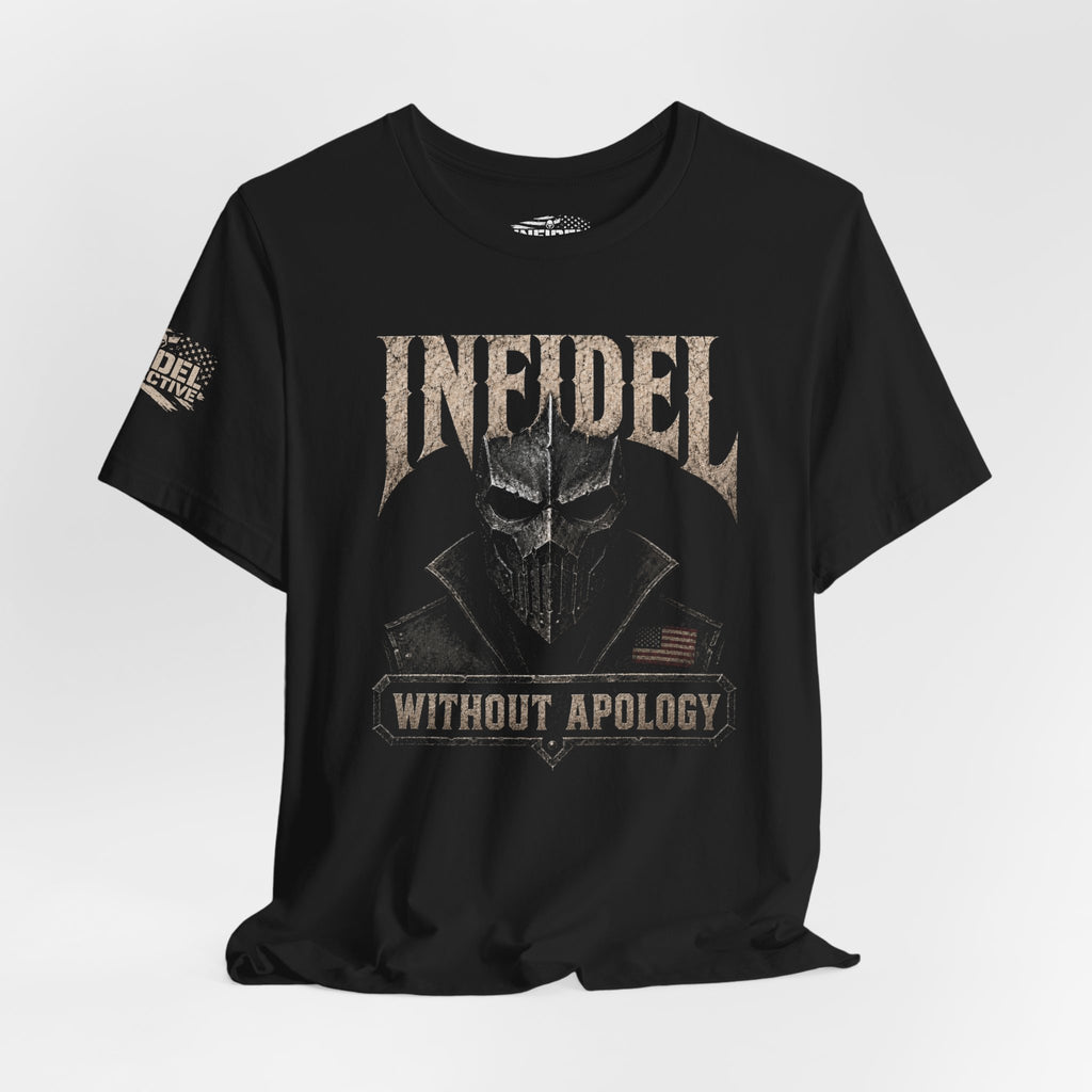 Infidel Without Apology Death Mask Tee