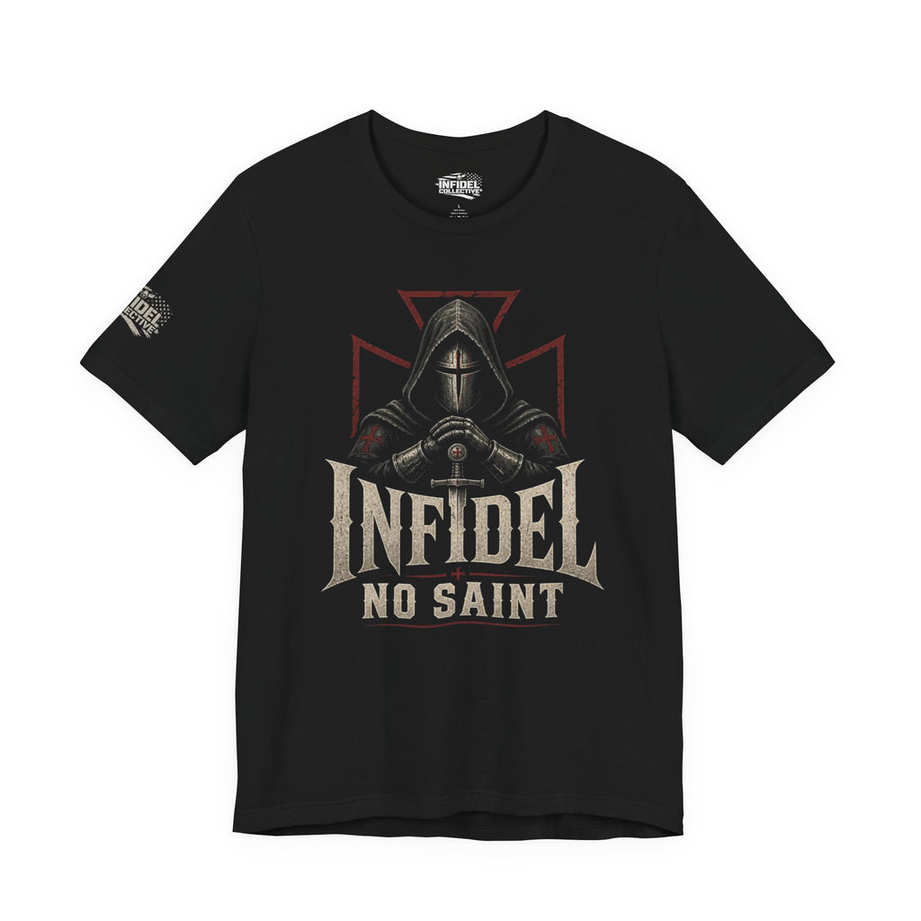 Infidel No Saint Hooded Knight Tee