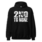 2nd to None Second Amendment front print black hoodie from Infidel Collective