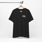 Full Armor American Infidel crimson cross back print black tee from Infidel Collective