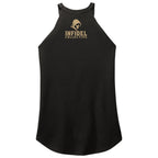 Women's Death Mask rocker tank back view