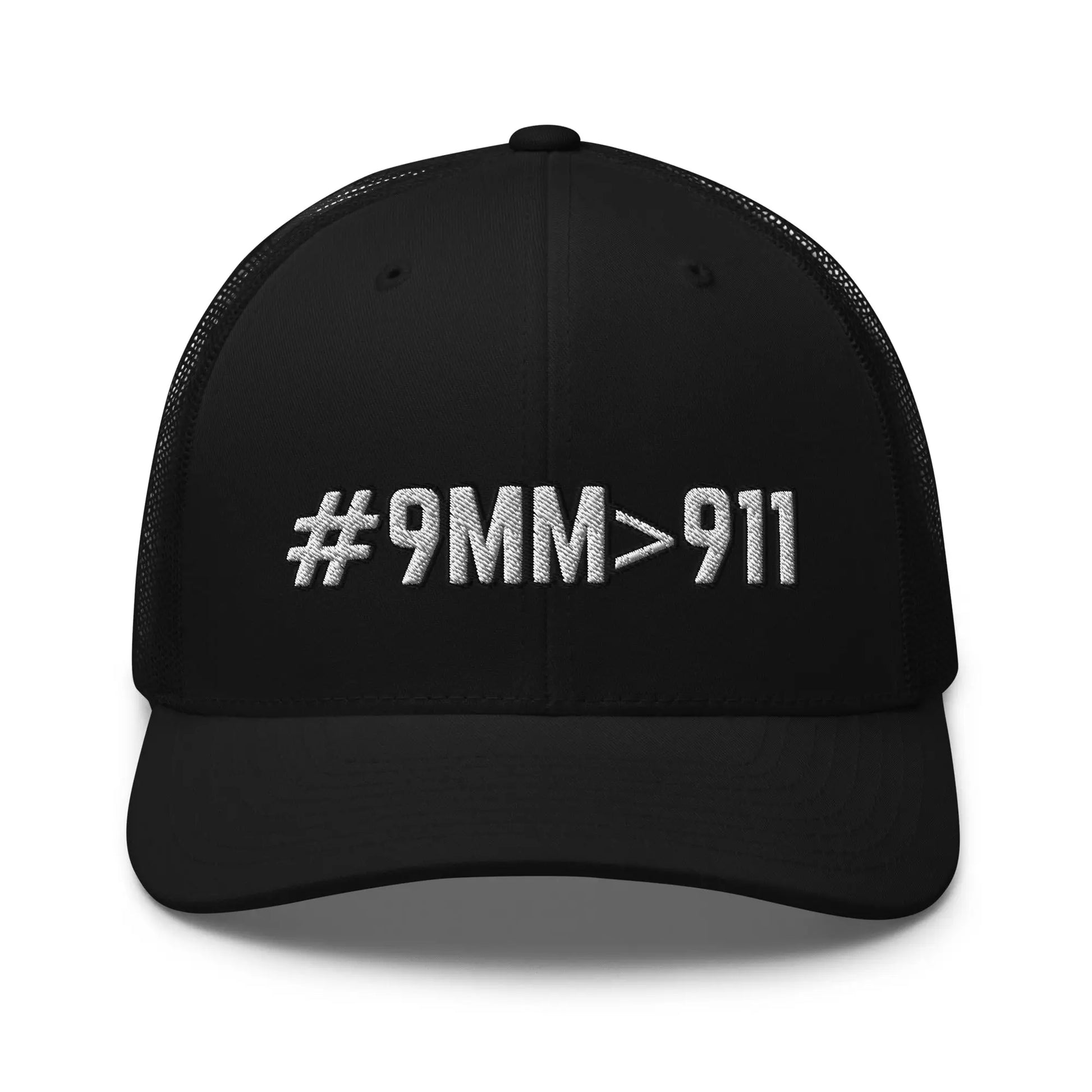 Hats Black Snapback Custom Trucker Hats Cool 2A #9MM>911 Cap for Men & Women Infidel Collective