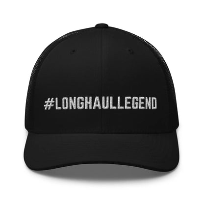 Hats Black Snapback Custom Trucker Hats Cool CDL #LONGHAULLEGEND for Men & Women Truckers Infidel Collective