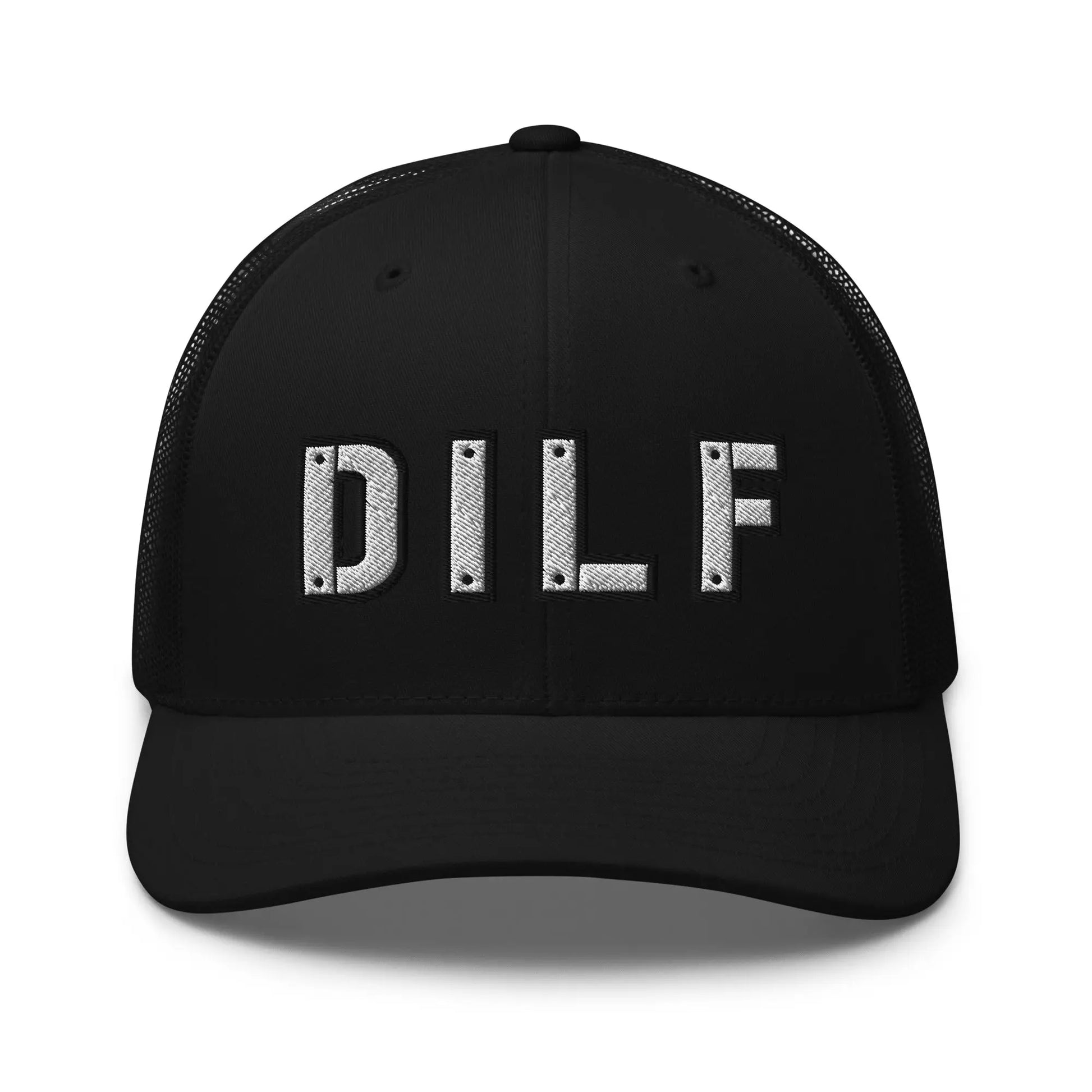 Hats Black Snapback Custom Trucker Hats DILF Cap – NSFW Patriotic for Men & Women Infidel Collective