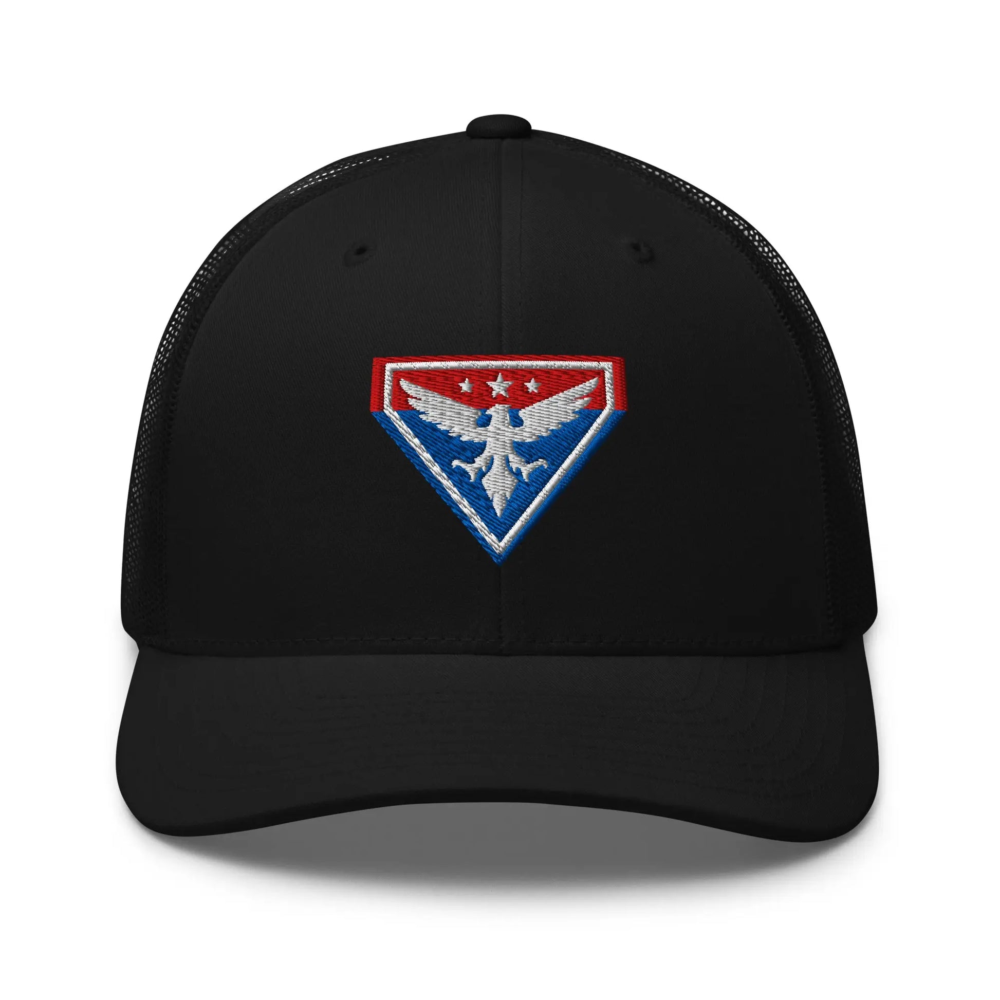 Hats Black Snapback Custom Trucker Hats Liberty Eagle Badge Cool Patriotic Cap Infidel Collective
