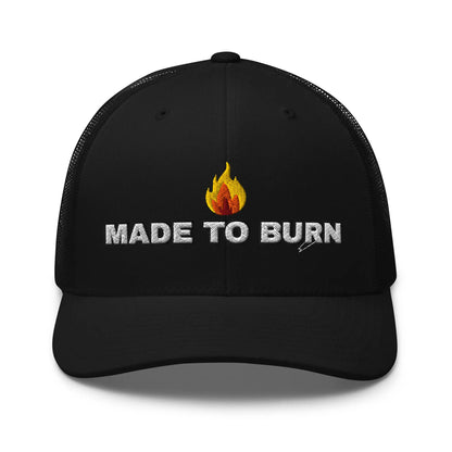 Hats Black Snapback Custom Trucker Hats MADE TO BURN Badass Cap for Men & Women Infidel Collective