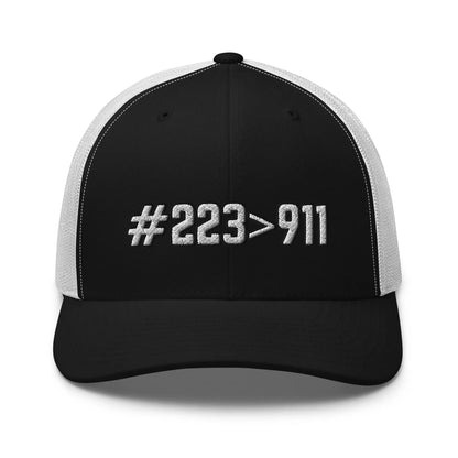 Hats Black-White Snapback Custom Trucker Hats Best 2A #223>911 Cool Patriotic Cap Infidel Collective