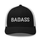 Hats Black-White Snapback Custom Trucker Hats Cool BADASS Caps for Men & Women Infidel Collective