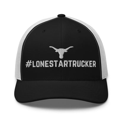 Hats Black-White Snapback Custom Trucker Hats Cool CDL #LONESTARTRUCKER for Men & Women Infidel Collective