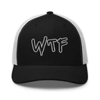 Hats Black-White Snapback Custom Trucker Hats Cool & Funny WTF NSFW Cap for Men & Women Infidel Collective