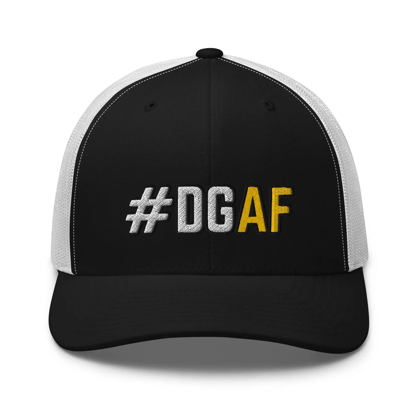 Hats Black-White Snapback Custom Trucker Hats Funny NSFW #DGAF Cap Cool for Men & Women Infidel Collective