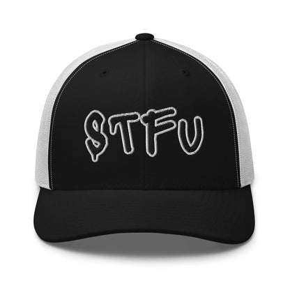 Hats Black-White Snapback Custom Trucker Hats STFU NSFW Cap for Men & Women Infidel Collective