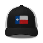 Hats Black-White Snapback Custom Trucker Hats Texas Flag Lone Star Cap for Men & Women Infidel Collective