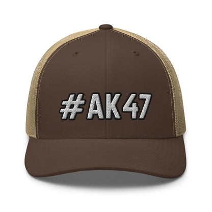 Hats Brown-Khaki Snapback Custom Trucker Hats 2A AK47 Cap for Men & Women – Cool Patriotic Style Infidel Collective