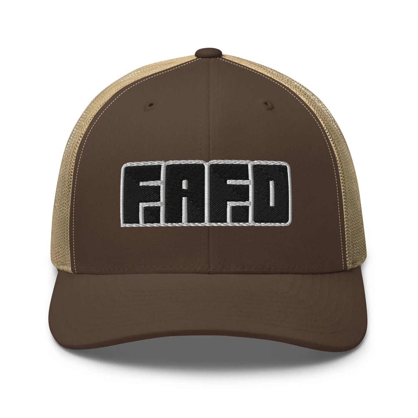 Hats Brown-Khaki Snapback Custom Trucker Hats Badass FAFO Grand Games NSFW Caps for Men & Women Infidel Collective