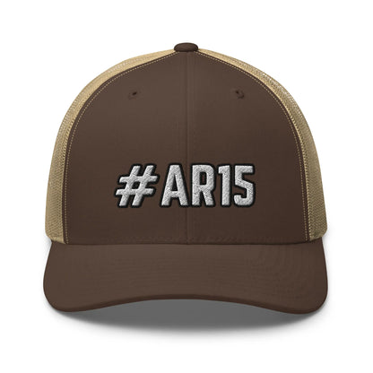 Hats Brown-Khaki Snapback Custom Trucker Hats Best 2A AR15 Cap for Cool Men & Women Infidel Collective