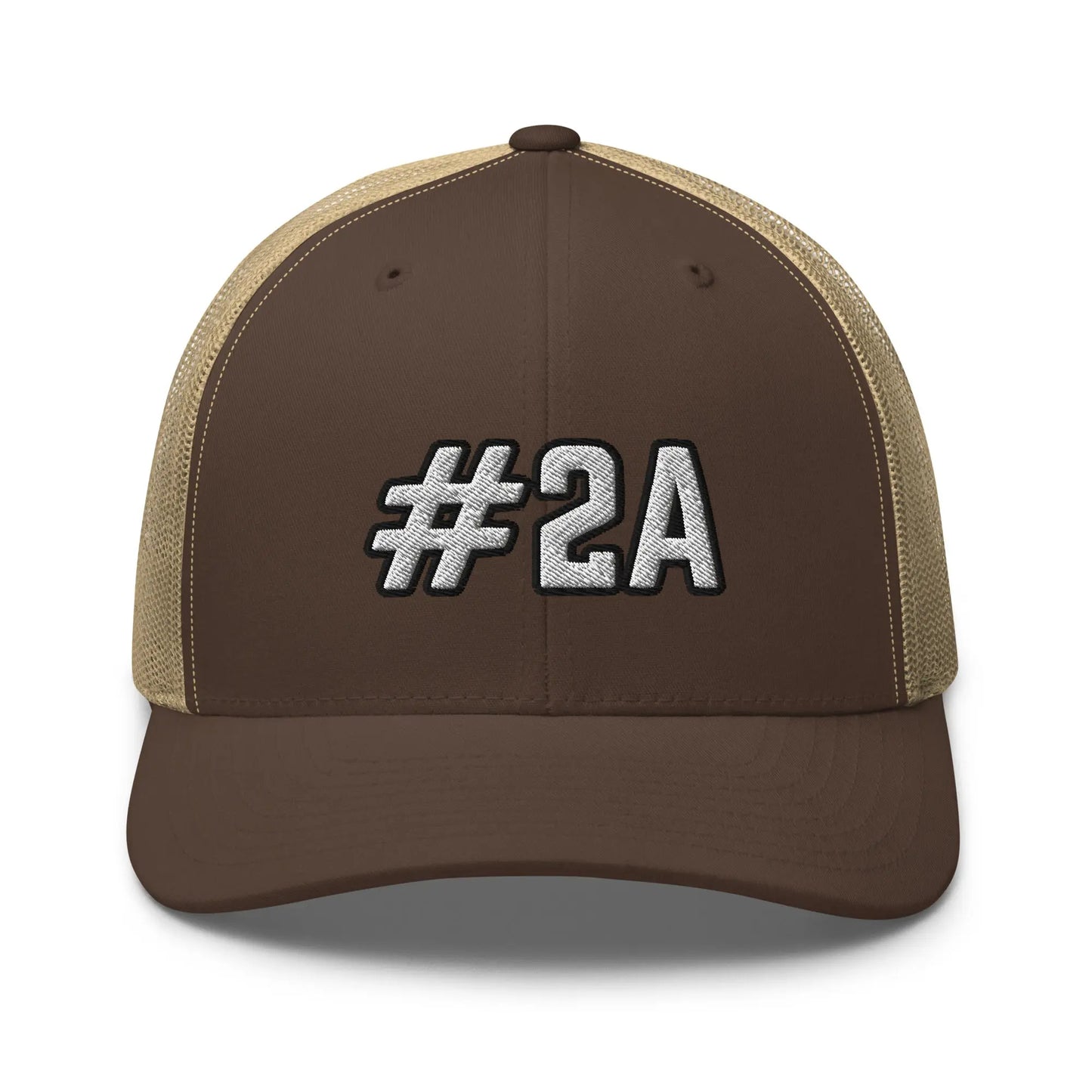 Hats Brown-Khaki Snapback Custom Trucker Hats Best #2A 2nd Amendment Cap for Men & Women Infidel Collective