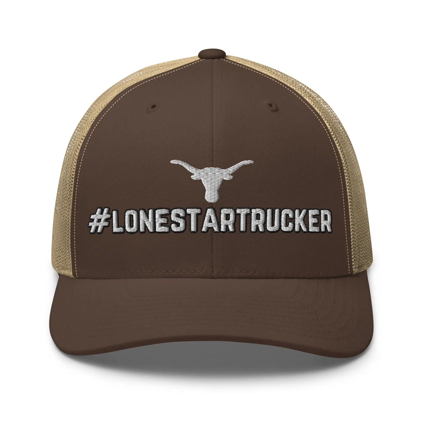 Hats Brown-Khaki Snapback Custom Trucker Hats Cool CDL #LONESTARTRUCKER for Men & Women Infidel Collective