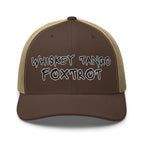 Hats Brown-Khaki Snapback Custom Trucker Hats NSFW Whiskey Tango Foxtrot Cap for Men & Women Infidel Collective