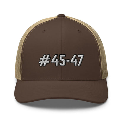 Hats Brown-Khaki Snapback Custom Trucker Hats #45>47 Cool Patriotic Cap for Men & Women Infidel Collective